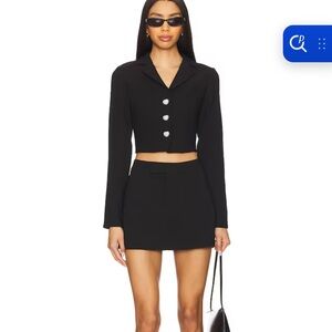 Miley Mini Skirt in Black